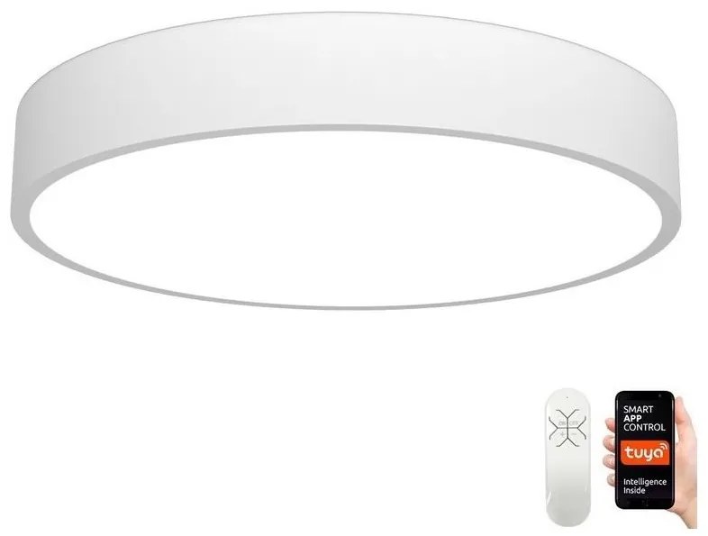 Plafonieră LED dimabilă Immax NEO 07207L RONDATE 65W/230V Tuya alb + telecomandă