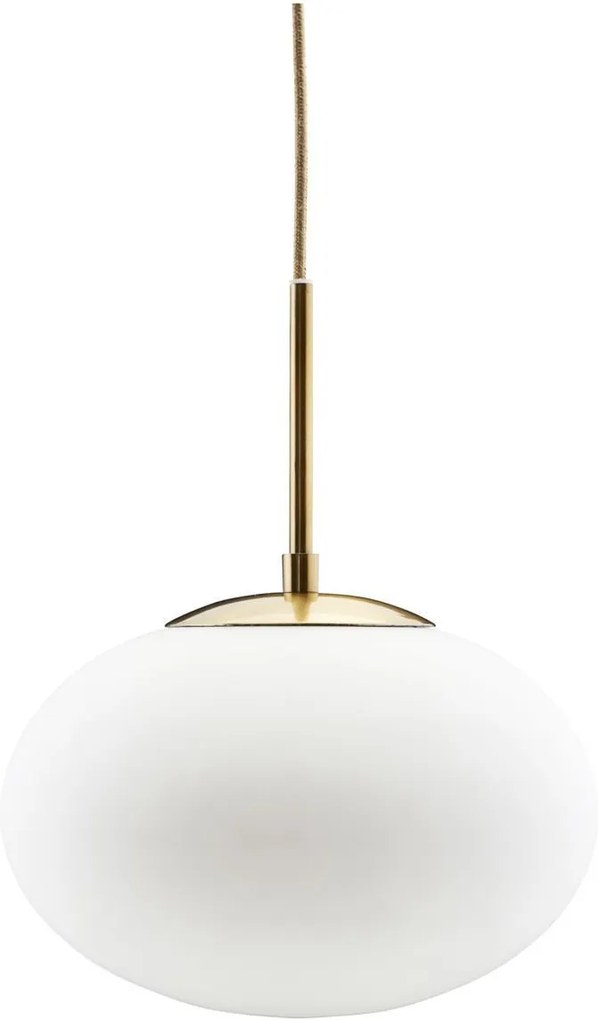 Lampa OPAL - Sticla Alb Diametru( 30 cm) x Inaltime( 35 cm)