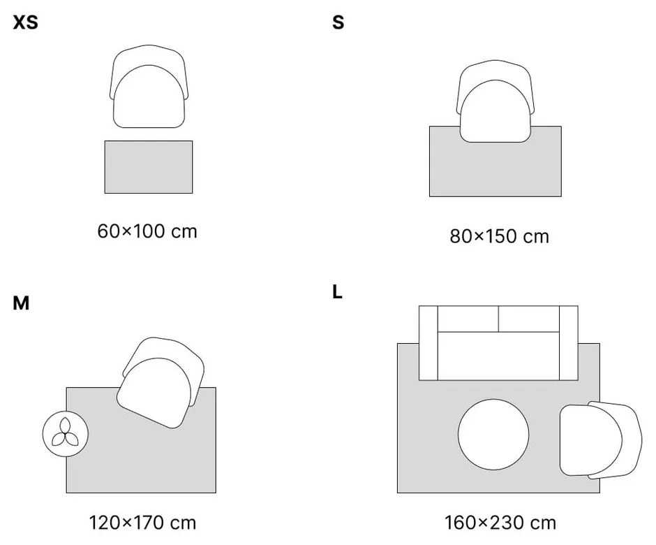 Covor bej țesut manual din bumbac 120x170 cm Reimagine – Universal