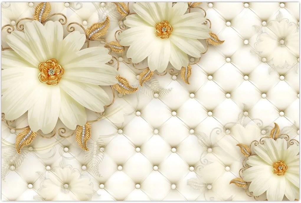 Tablou - Colaj auriu (90x60 cm)