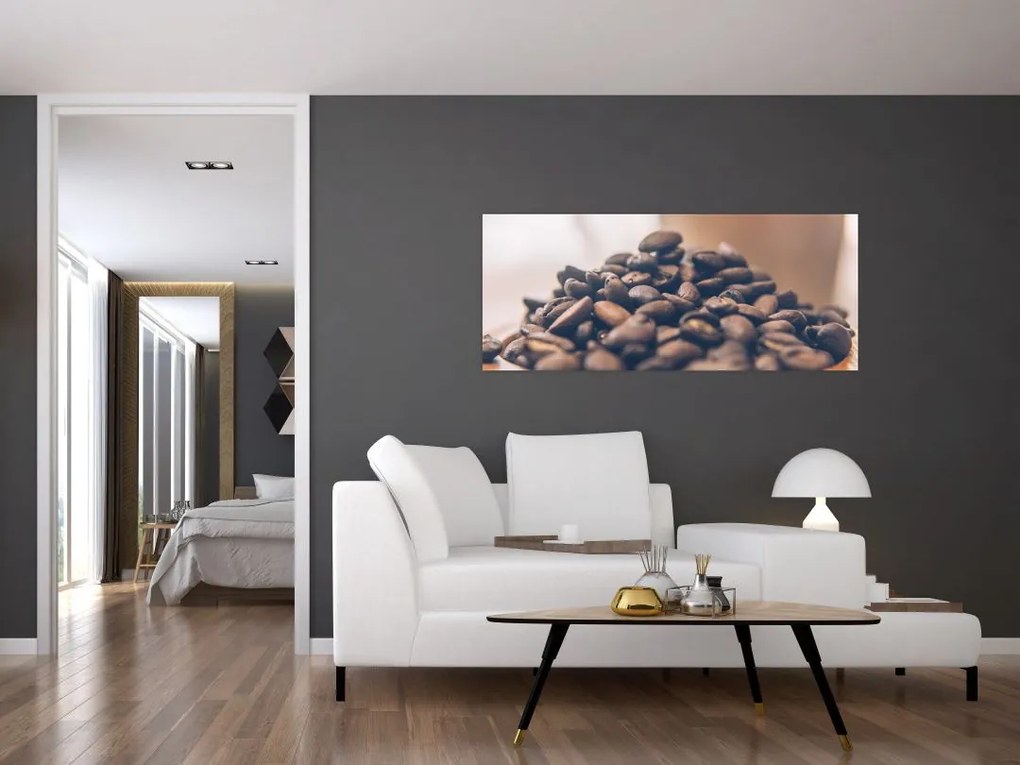 Tabloul cu cafea (120x50 cm)