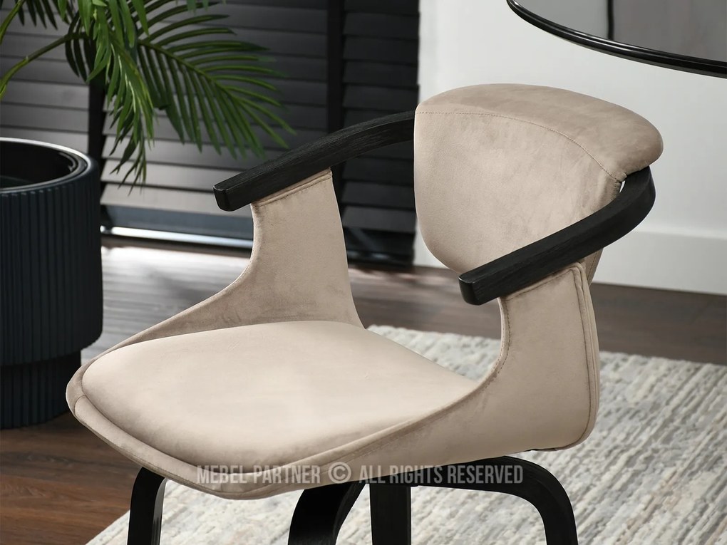 Scaun Max K (bej + negru). 1111149