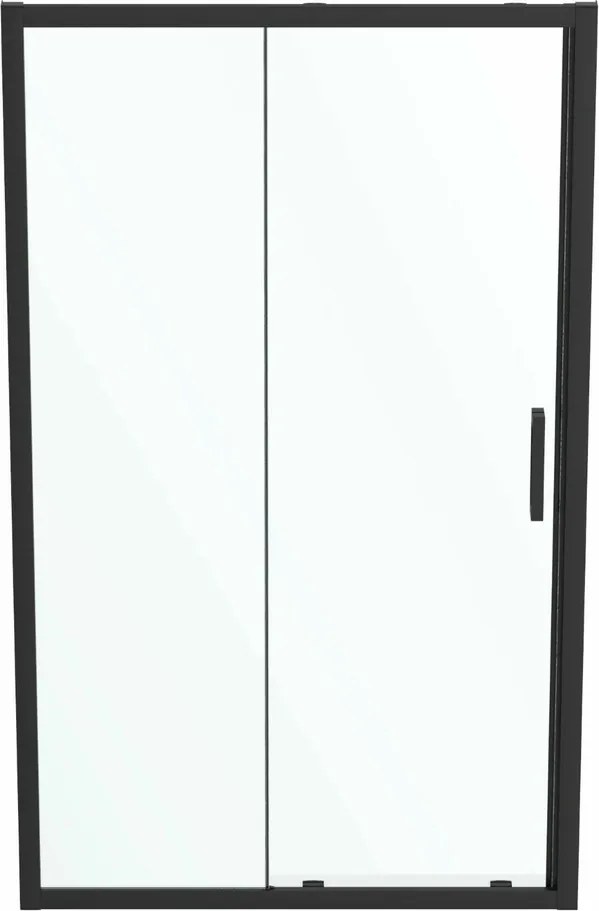 Usa glisanta cu segment fix 120 cm negru mat Ideal Standard Connect 2 K9277V3