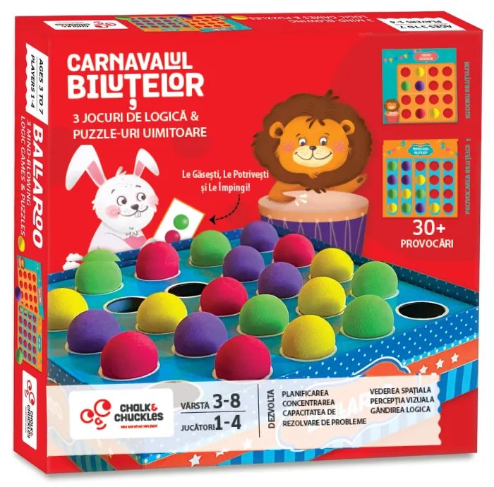 JOC DE LOGICA - CARNAVALUL BILUTELOR - CHALK AND CHUCKLES (CCPPL118)