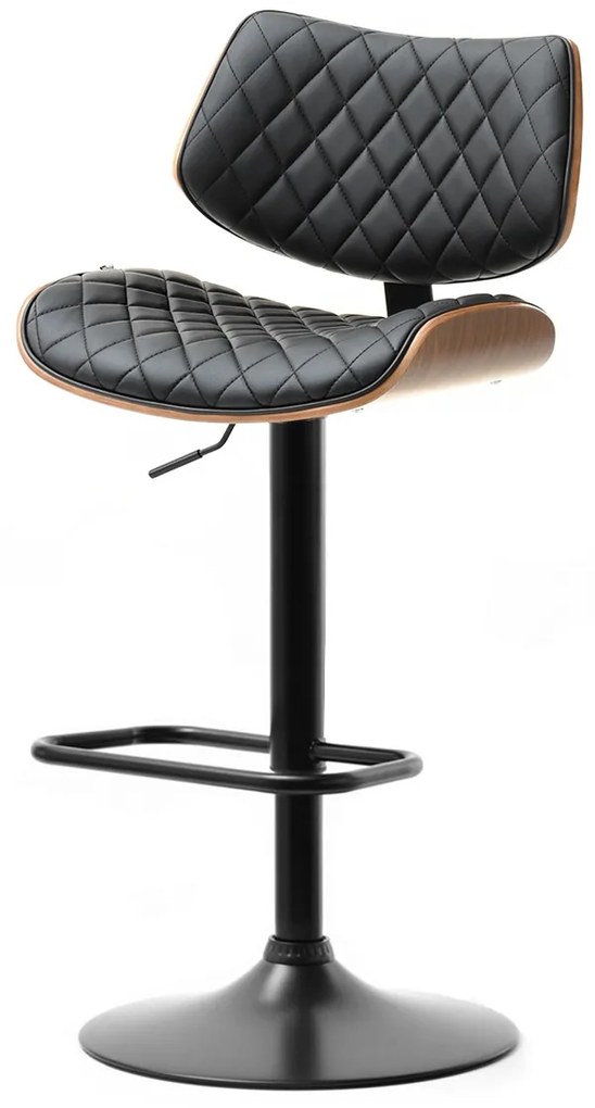 Scaun Hasky (nuc închis + negru). Promo -14%. 1110616