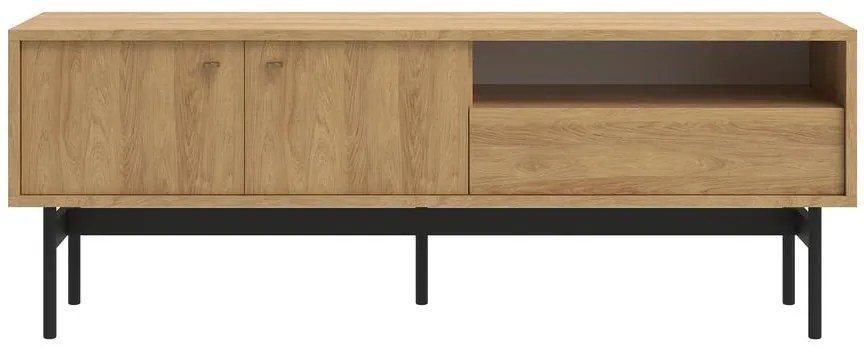 Dulap TV Oscar O4 (hikor natural + negru). 1100512
