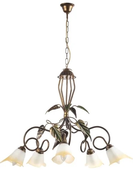 Lustră pe lanț MIRANDA 5xE14/6W/230V ONLI