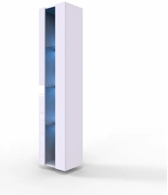 Mobilier living Ziggy III (negru + negru lucios). 1123290