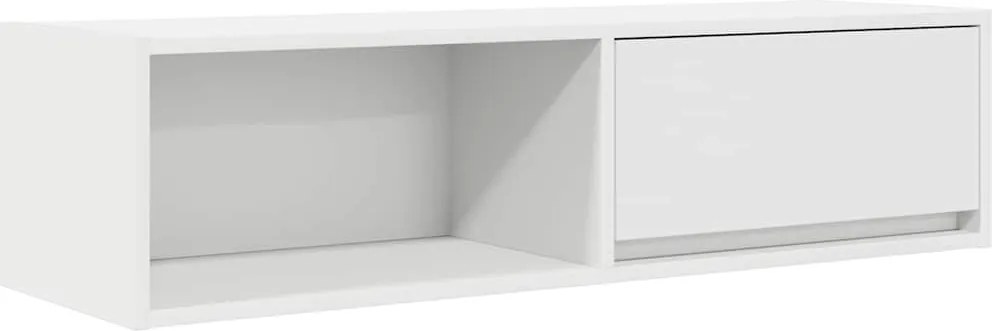 vidaXL Dulap TV alb 100x31x25,5 cm lemn prelucrat