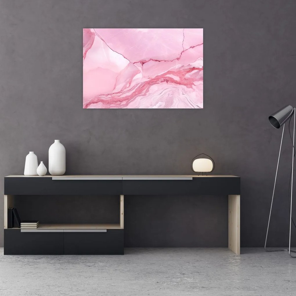 Tablou - Marmură roz (90x60 cm)