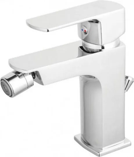 Robinet bideu ALBA, set de scurgere automată Crom.