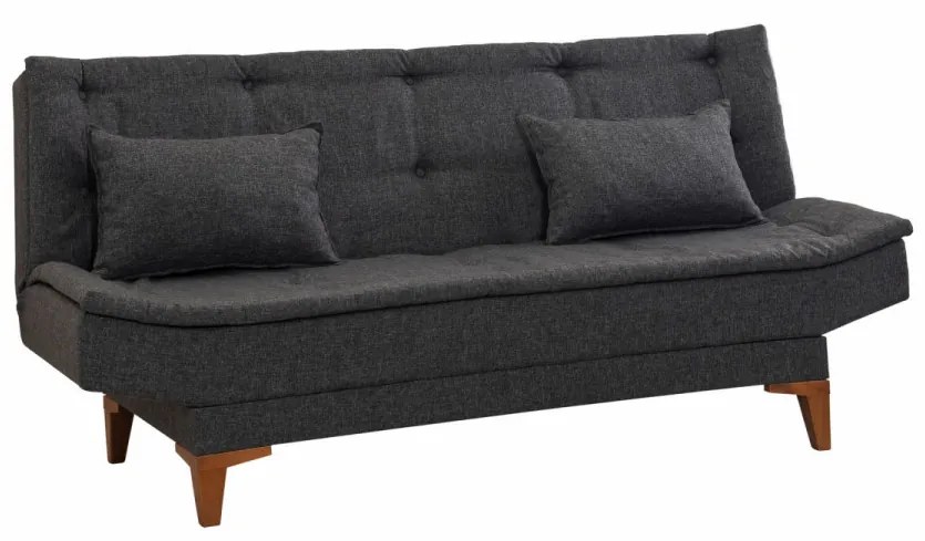 Set Canapea si Fotoliu Extensibile Santo, Antracit