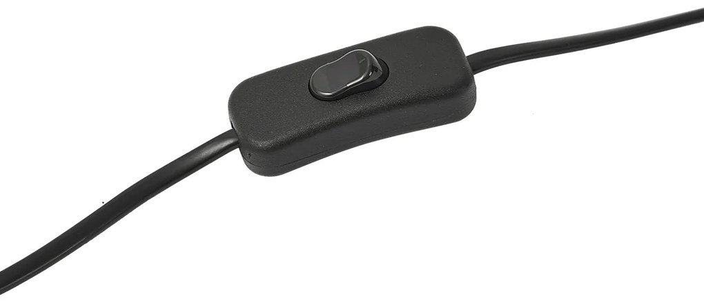 Lampă de masă retro oțel mocha 45cm - Pauly