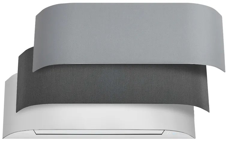 Aparat de aer conditionat inverter cu 2 huse capac Toshiba Haori RAS-B10N4KVRG-E + RAS-10J2AVSG-E1, 10000 BTU, 17 m², A+++, Wi-Fi, R-32, Gri
