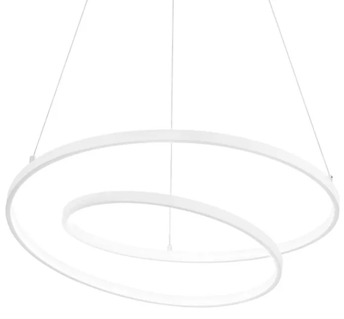 Lustra LED suspendata design modern circular Oz sp d60 dali alba