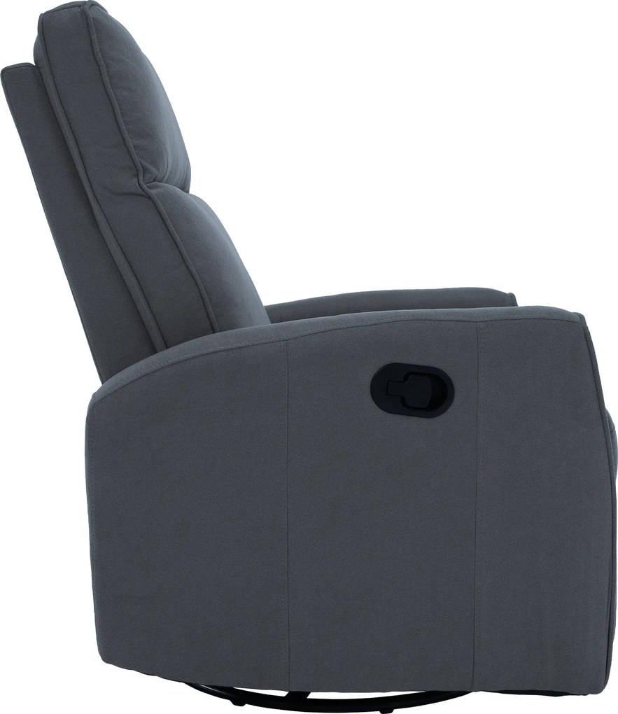 Fotoliu rotativ de relaxare, gri, MEKENZI