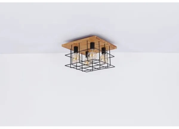 Lustră aplicată MERRIL 4xE27/60W/230V Globo 15530-4D