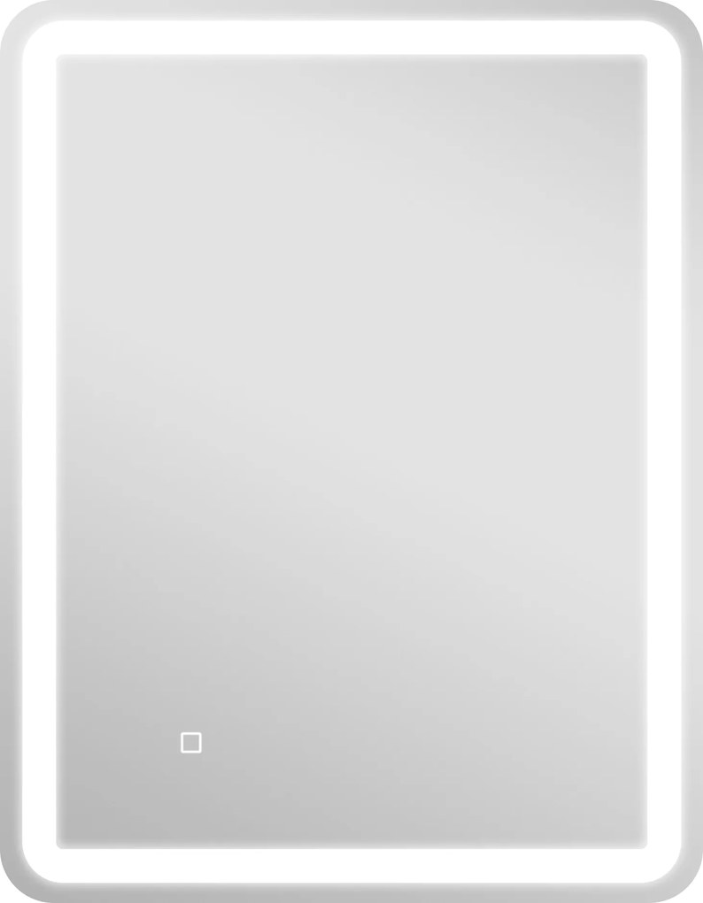 kleankin Oglinda pentru baie cu lumini LED, 70 x 50 cm | Aosom Romania