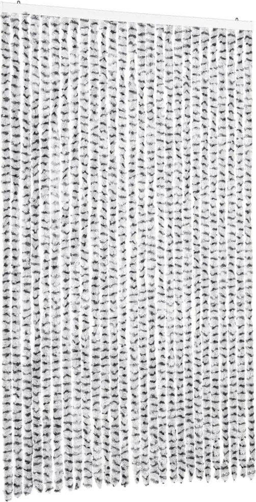 vidaXL Perdea de insecte gri deschis & gri închis 118x220 cm chenille