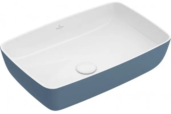 Lavoar pe blat, Villeroy&amp;Boch Artis, material TitanCeram, 58x38cm, Ocean, 417258BCW2