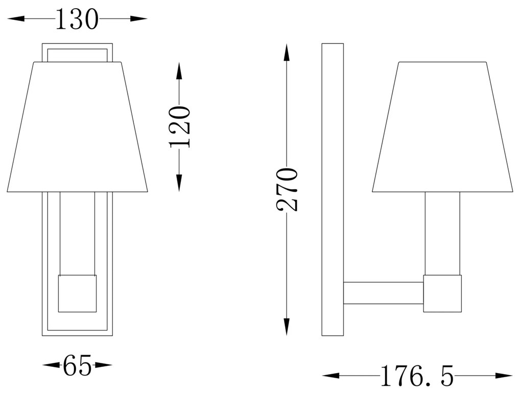 Aplica Tet-a-tet Maytoni E14, Negru, MOD104WL-01B, Germania