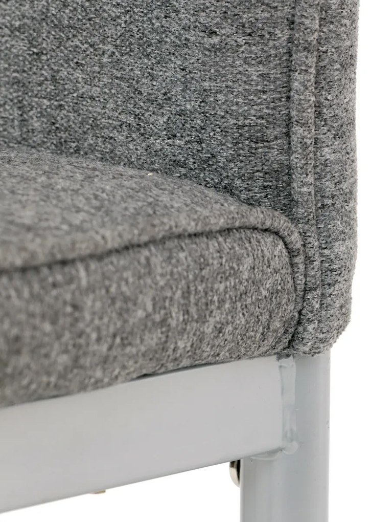Set de scaune de sufragerie DCL-379 GREY2, 4 buc.