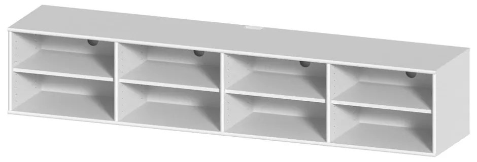 Comodă TV cu picioare din metal Mistral 233, negru