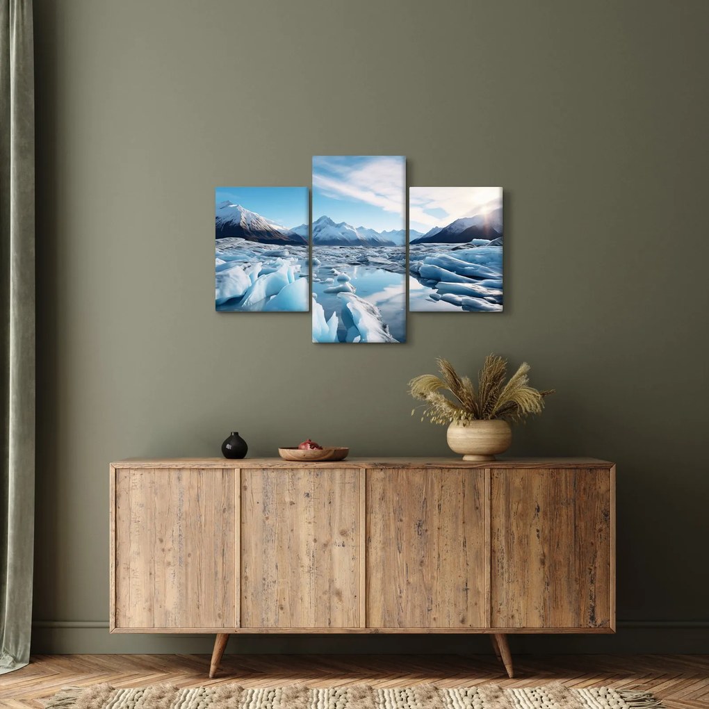 Tablou - Formațiuni glaciare (90x60 cm)