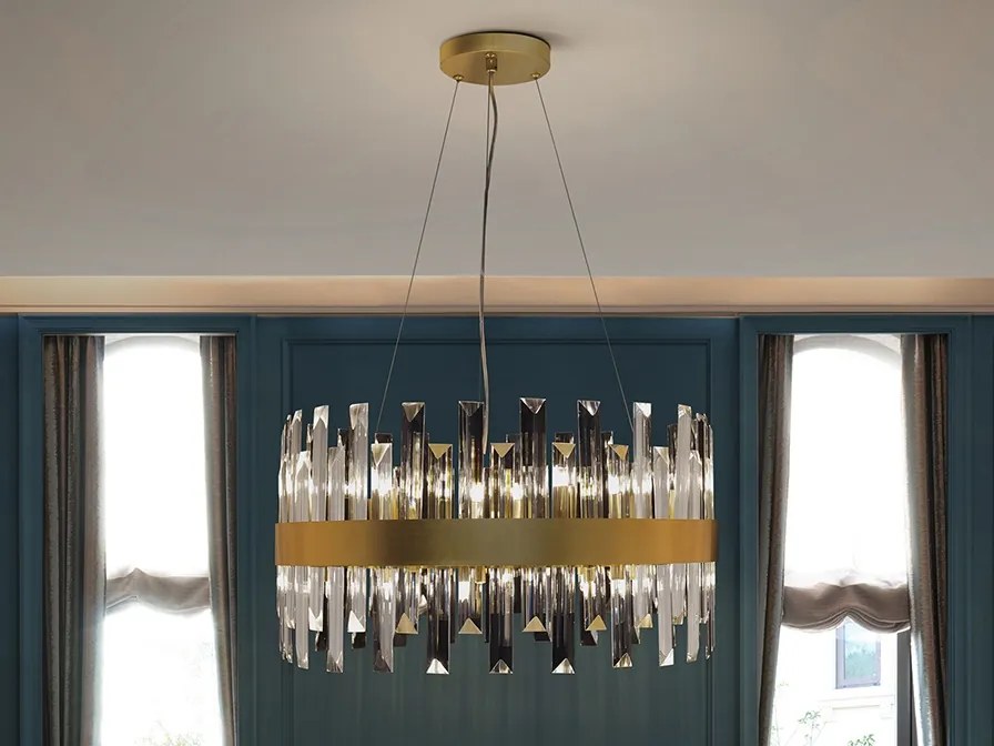 Lustra suspendata eleganta design modern Grace 14L