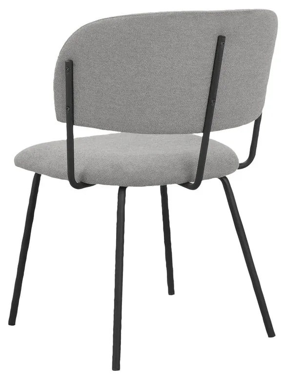 Scaune de dining gri 2 buc. Claudia – Støraa