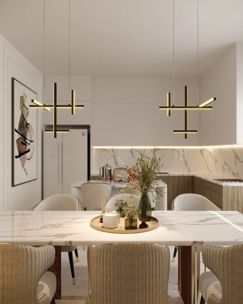 Lustra LED suspendata design minimalist Soho