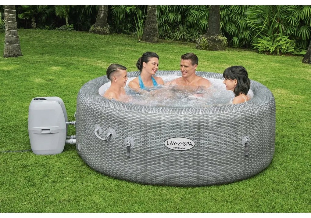 Jacuzzi gonflabil Bestway Lay-Z-Spa Honolulu AirJet, 196 x 71 cm