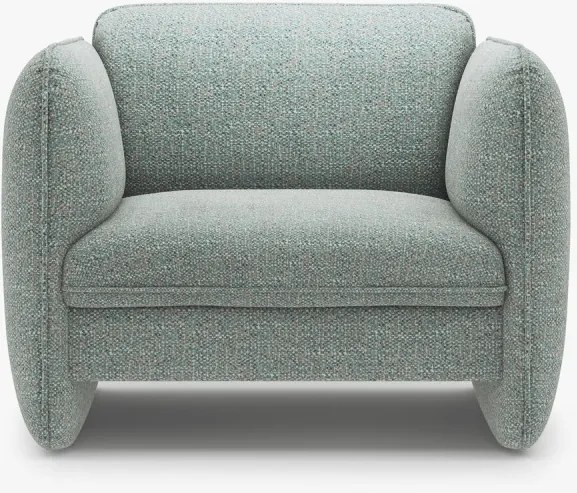 Fotoliu Georgia chenille Silencio L105 cm