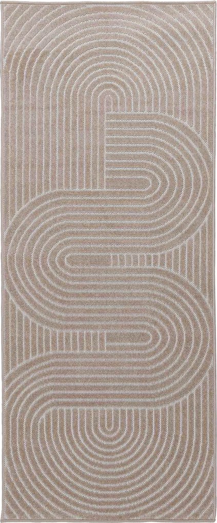 vidaXL Covoare de zonă PALMERAS Bej 200 x 80 cm Poliester