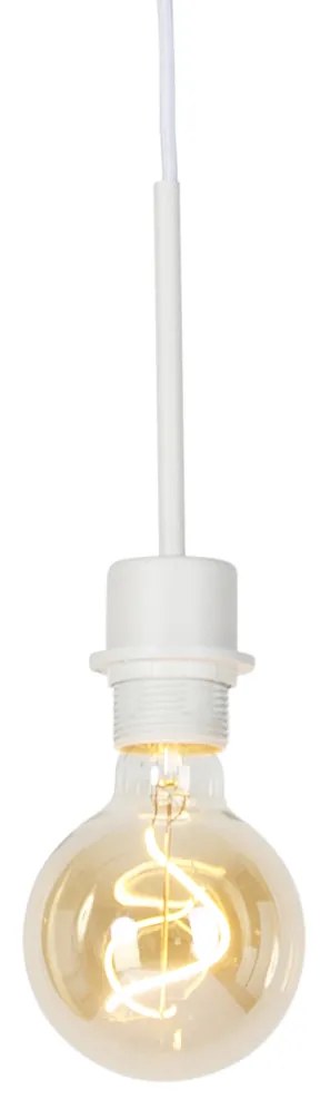 Lampă suspendată modernă albă fără abajur - Combi 1