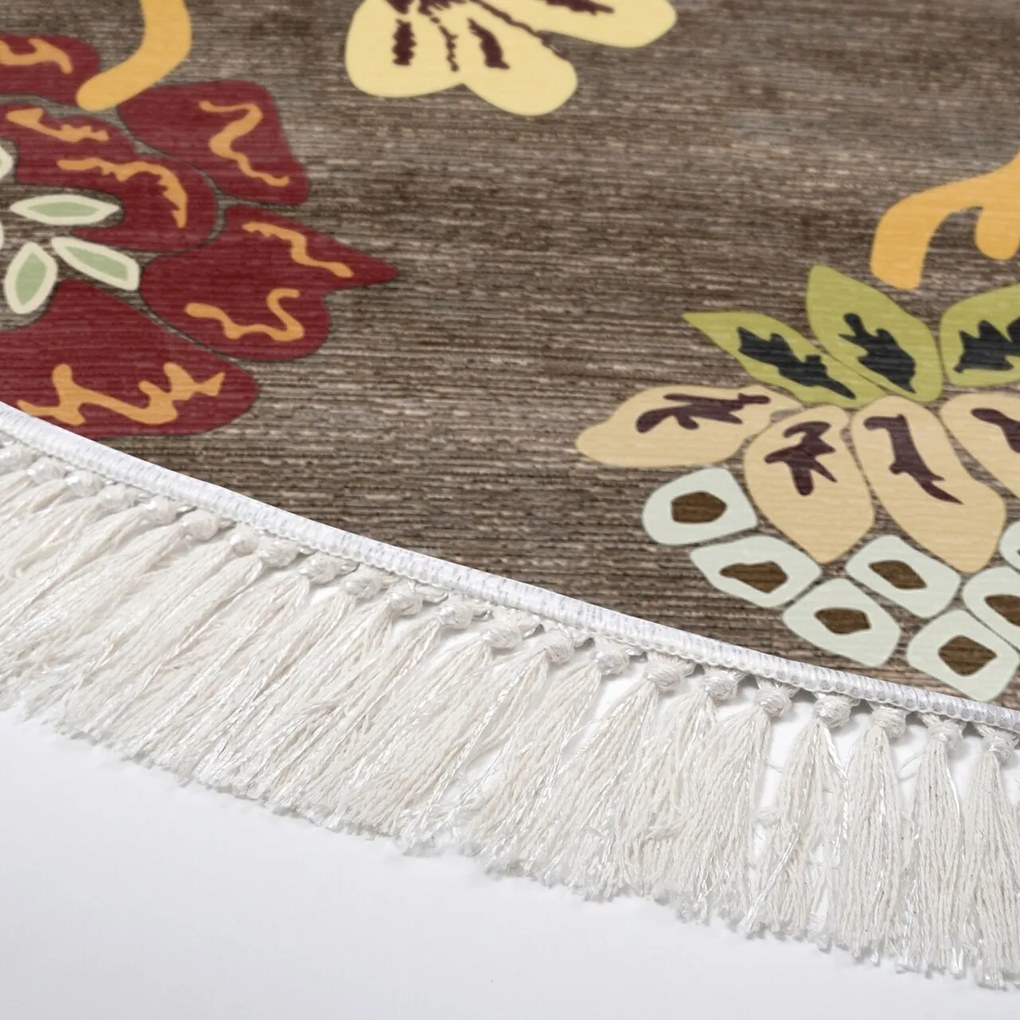 Covor, Mu176, 160x160 cm, Cafeniu