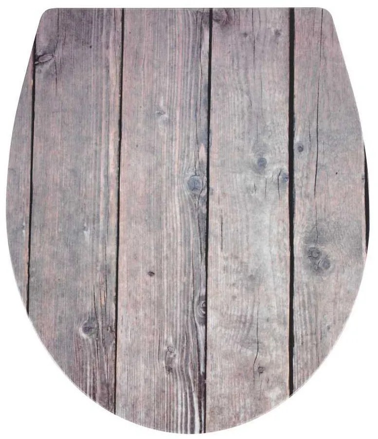 Capac de toaletă COLONIAL - Mecanism Easy Close, Duroplast, WENKO