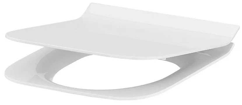 Capac WC, SoftClose, alb Dreptunghiulara
