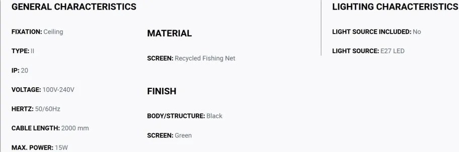 Lustra/ Pendul design decorativ MAR H29cm verde