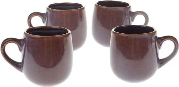 Căni mov 4 buc. pentru espresso din ceramică 100 ml – Dakls