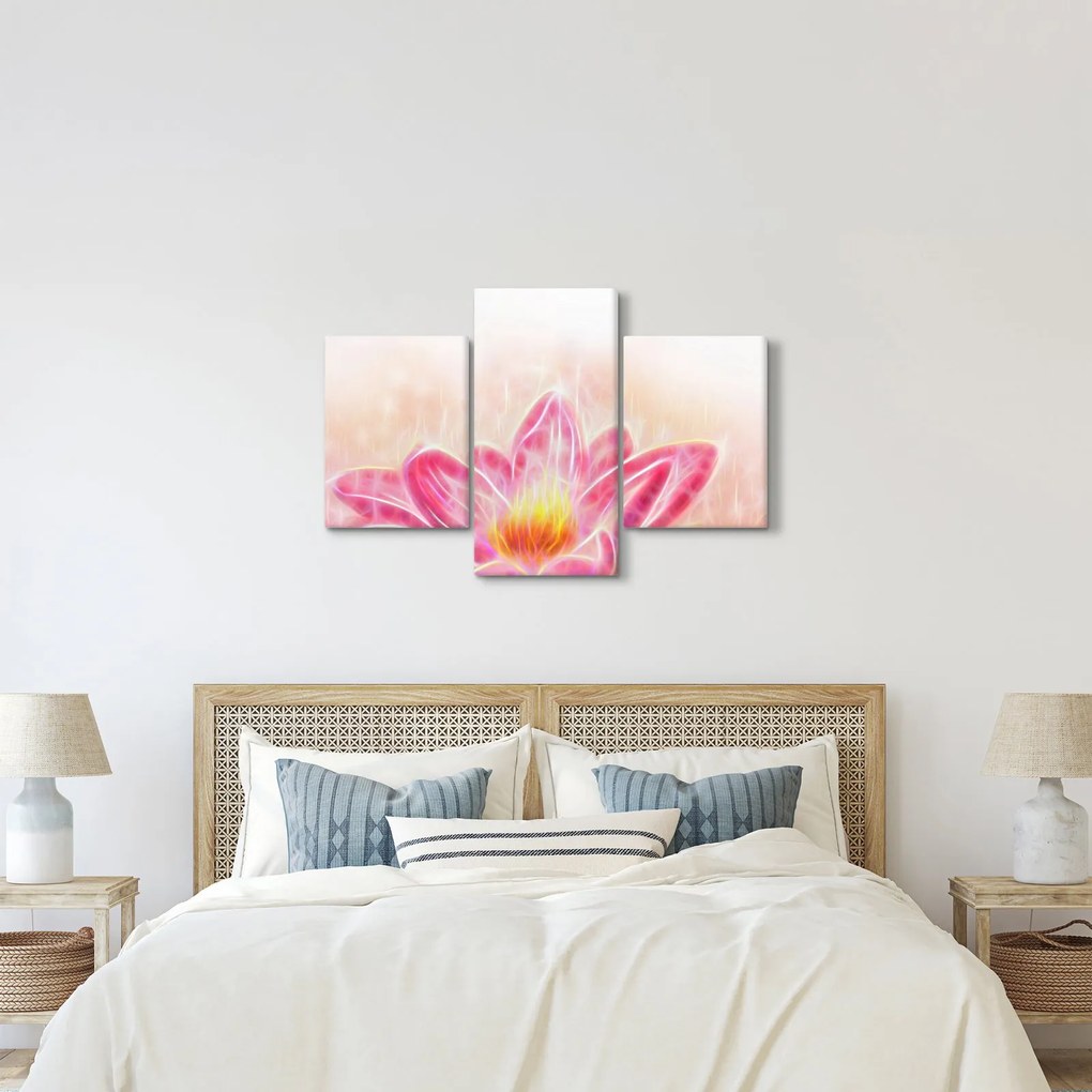 Tablou - Floare de lotus (90x60 cm)