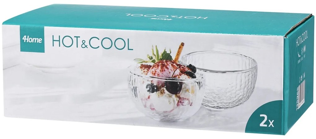 4Home Termo bol Forge Hot&amp;Cool 300 ml, 2 buc.
