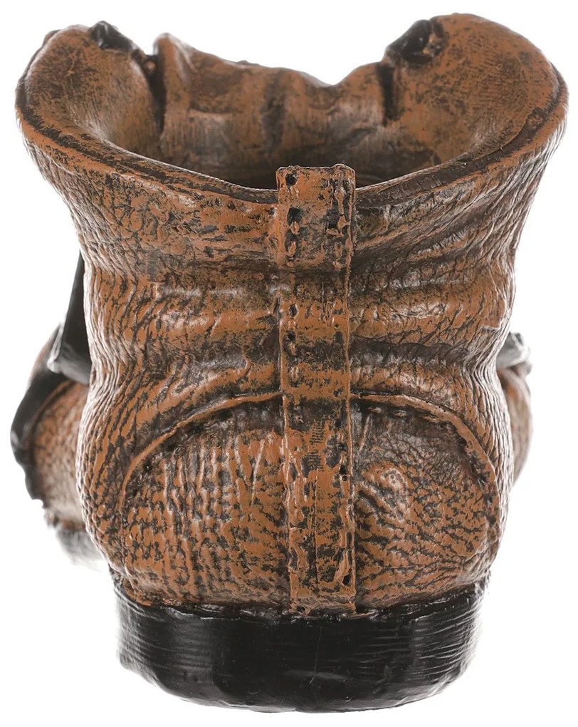 Suport de flori Cizmă, 21 x 11 x 11 cm, polirășină
