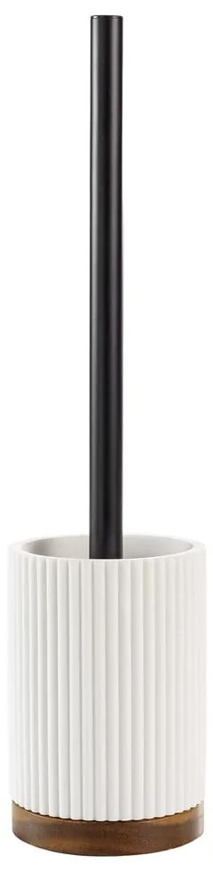 Perie de WC albă din polirășină Niagara – douceur d'intérieur