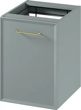 Cersanit MILLE S1022-010 - dulap suspendat pentru baie cu coș pentru rufe, 40 x 45 cm, mentă