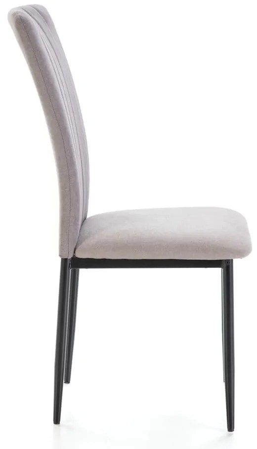 Scaune de dining gri-deschis 4 buc. Holly – Marckeric