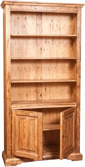 Biblioteca L108 38 H211 cm, lemn masiv