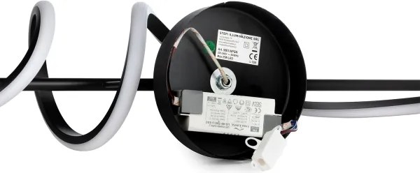 Aplică LED ONLI TWIST LED/25W/230V 4000K negru