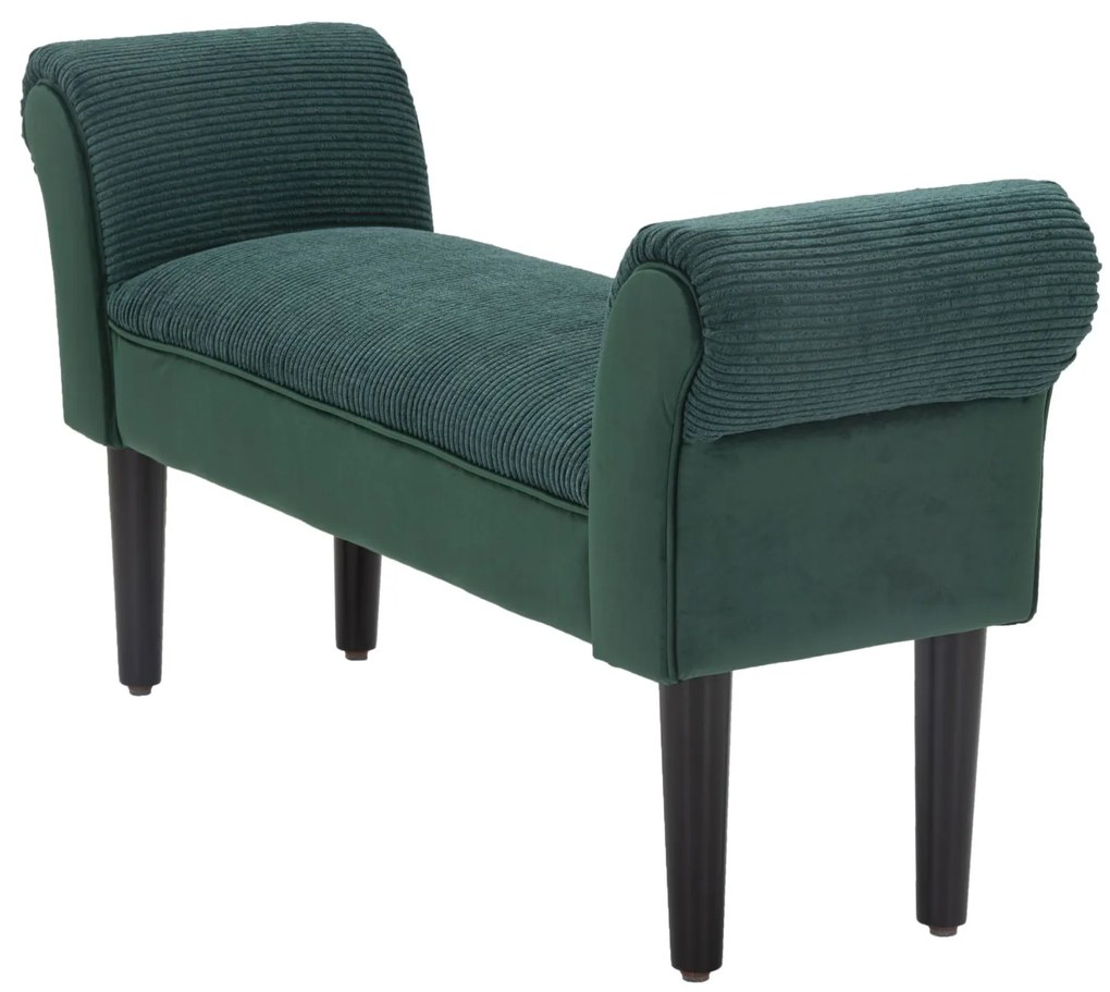 Mauro Ferretti Banca de catifea crem CM 102X31X51