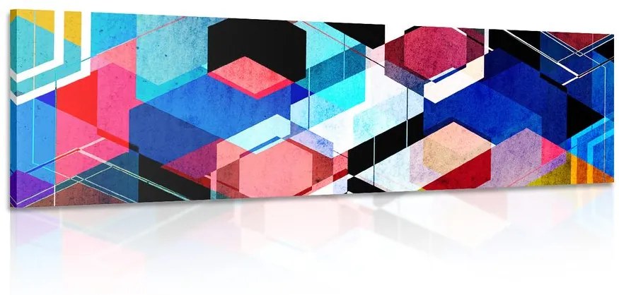 Tablou geometrie abstractă